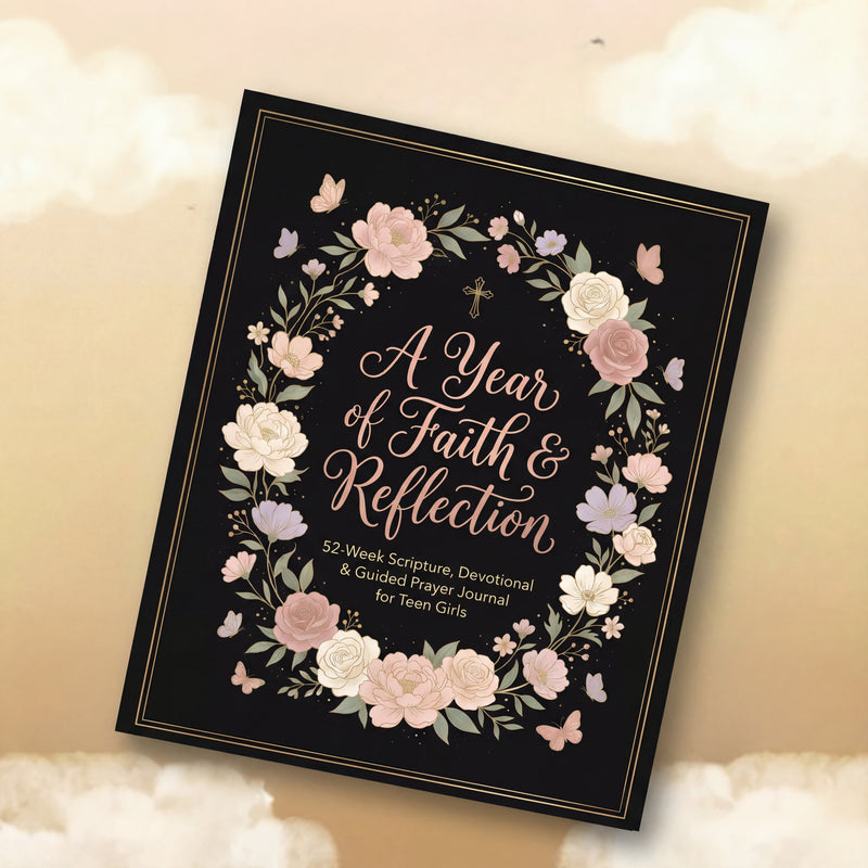 52 Week Devotional & Guided Prayer Journal for Teen Girls | A Year of Faith & Reflection