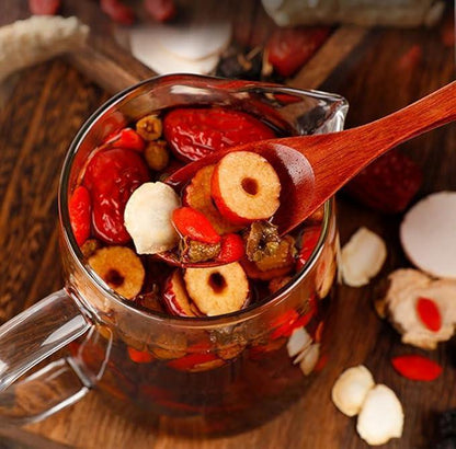 Ginseng Five Treasures Tea | Liver and Kidney Nourishing Vitality Tea | Natural Health Gift Box | Christmas Gift