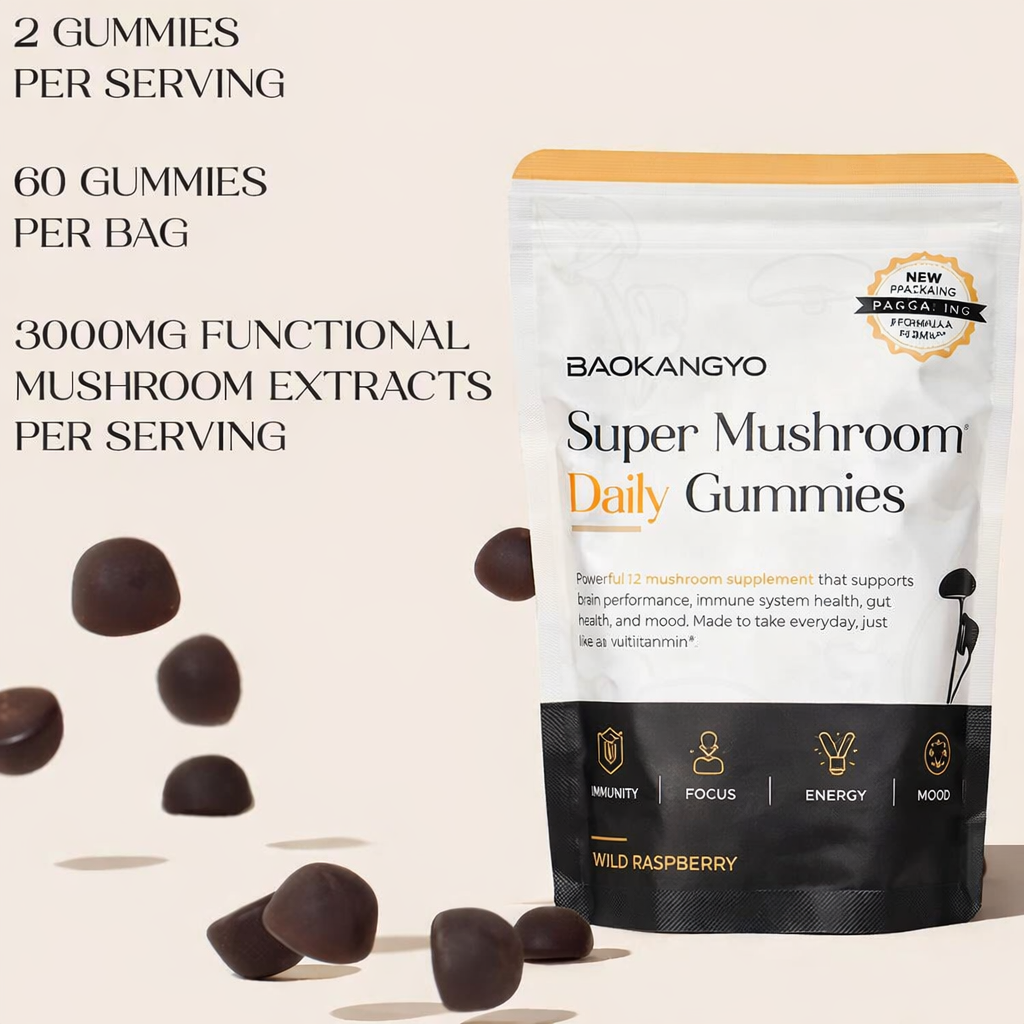 Super Mushroom Daily Gummies