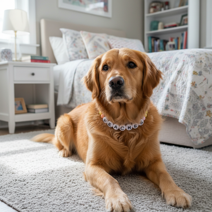 Sunshine - Personalization BFF Dog Collar+ Free Matching Bracelet
