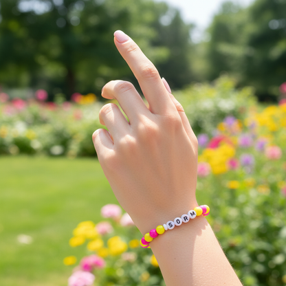 Gorgeous Flowers- Personalization BFF Dog Collar+ Free Matching Bracelet