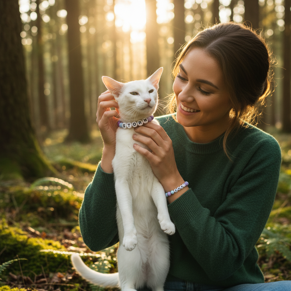 Violet - Personalization BFF Dog Collar+ Free Matching Bracelet