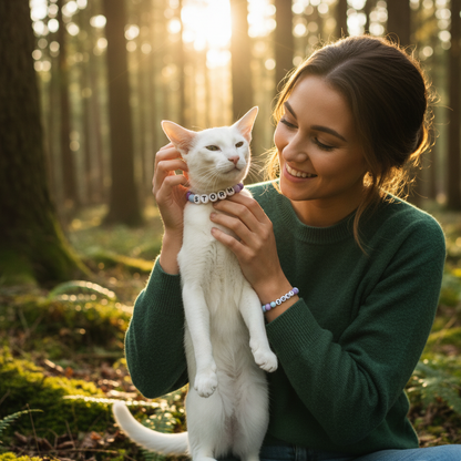 Violet - Personalization BFF Dog Collar+ Free Matching Bracelet