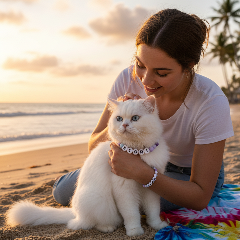 Violet - Personalization BFF Dog Collar+ Free Matching Bracelet