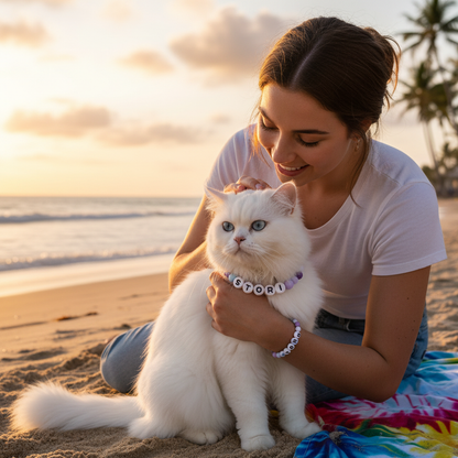 Violet - Personalization BFF Dog Collar+ Free Matching Bracelet