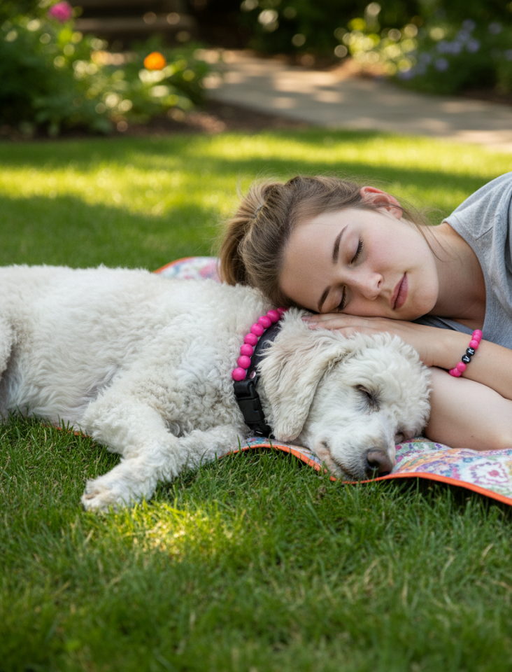 Pink Glam - Personalization BFF Dog Collar+ Free Matching Bracelet