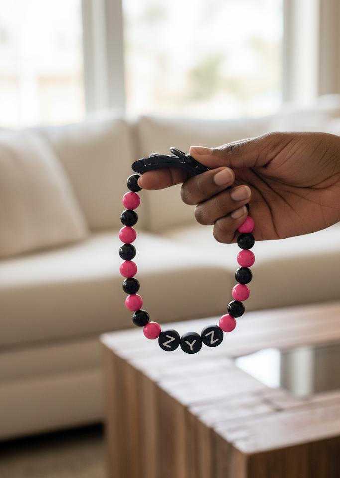 BlackPink_Personalization BFF Dog Collar+ Free Matching Bracelet