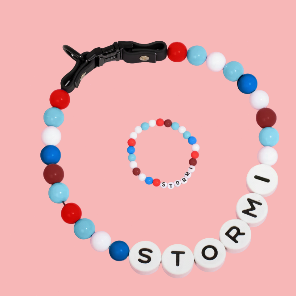 Personalization BFF Dog collar+ free Matching Bracelet