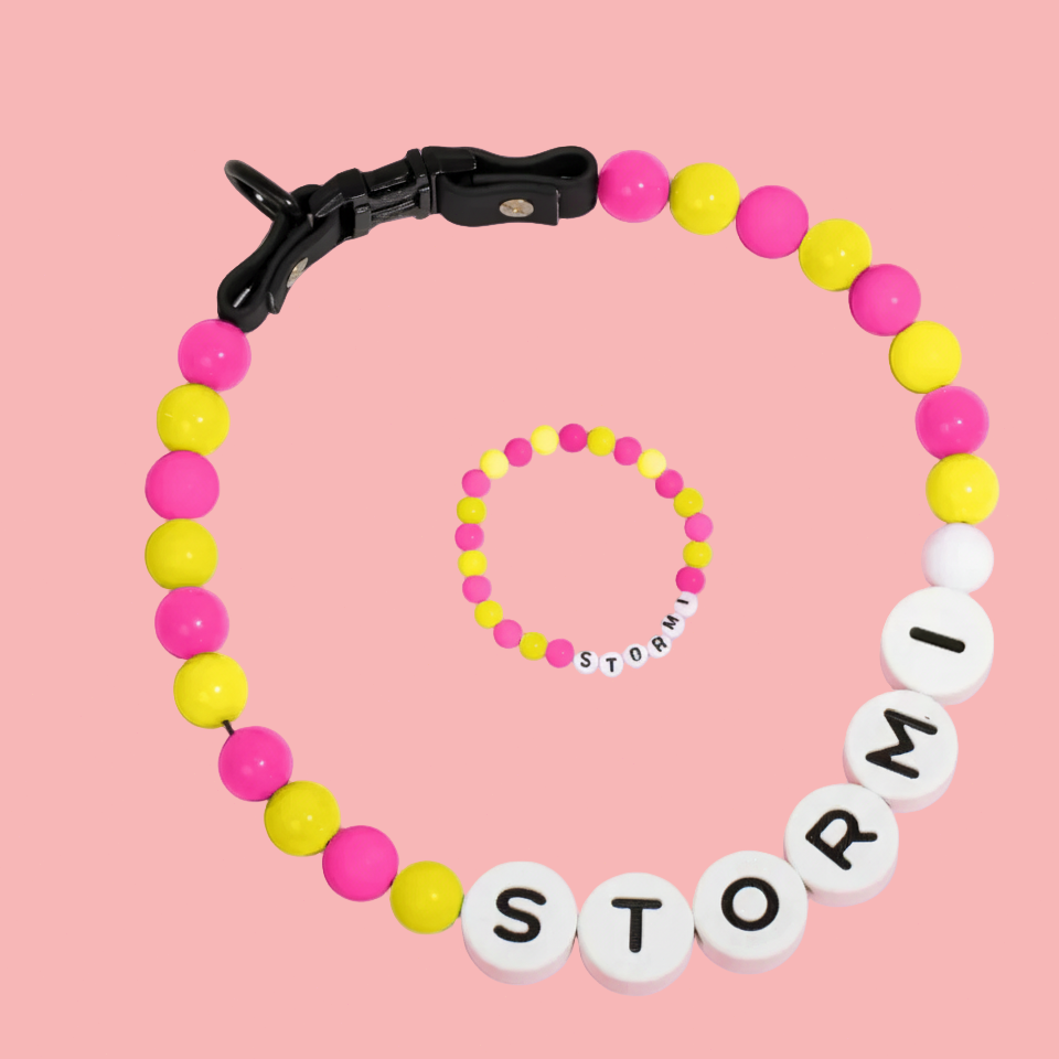 Personalization BFF Dog collar+ free Matching Bracelet