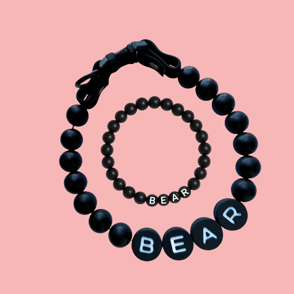 Personalization BFF Dog collar+ free Matching Bracelet