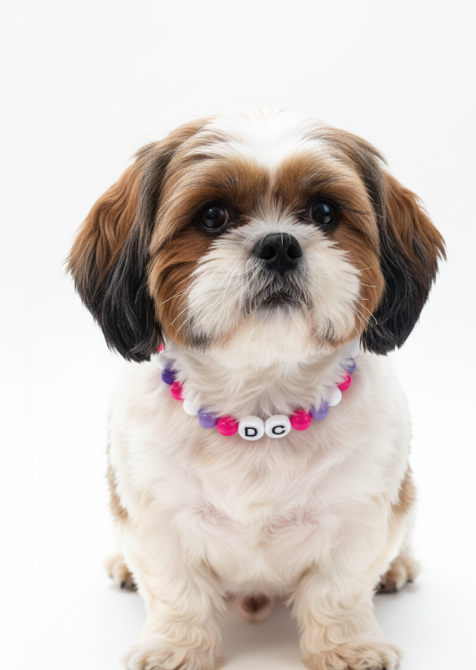 Sugar beans_Personalization BFF Dog Collar+ Free Matching Bracelet