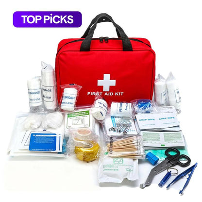 Small first-aid kit. Very suitable for use in cars, homes, offices, travel, outdoor camping, hiking, etc. Mini first-aid set.