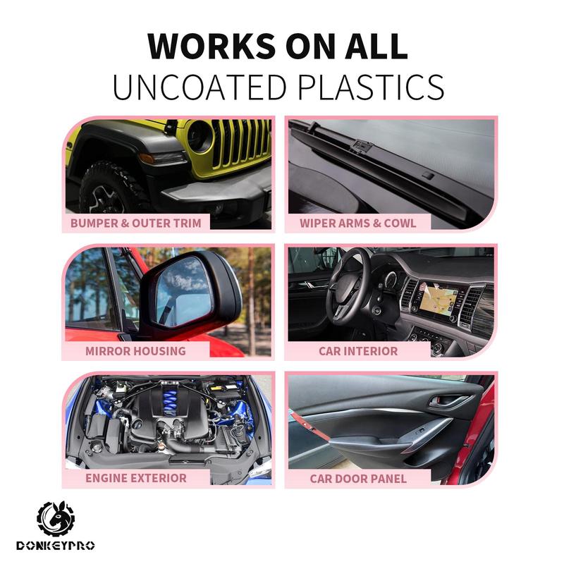 Car Interior Protectant Spray For Leahter and plastic One-Step Tire Shine Spray for Precise, Even Shine and Minimal Overspray ,100ml