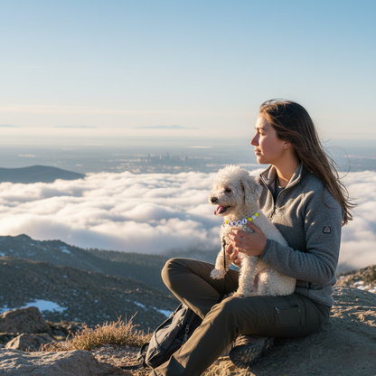 Warm Lemon Cream - Personalization BFF Dog Collar+ Free Matching Bracelet