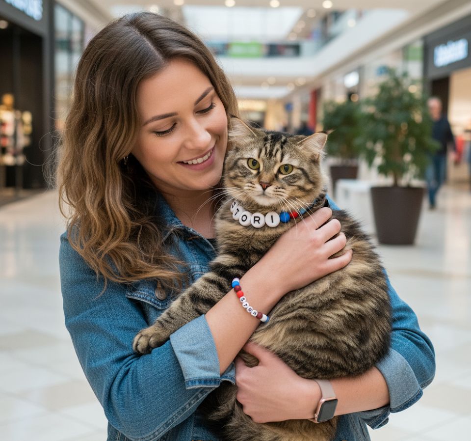 Sunset Seaside - Personalization BFF Dog Collar+ Free Matching Bracelet
