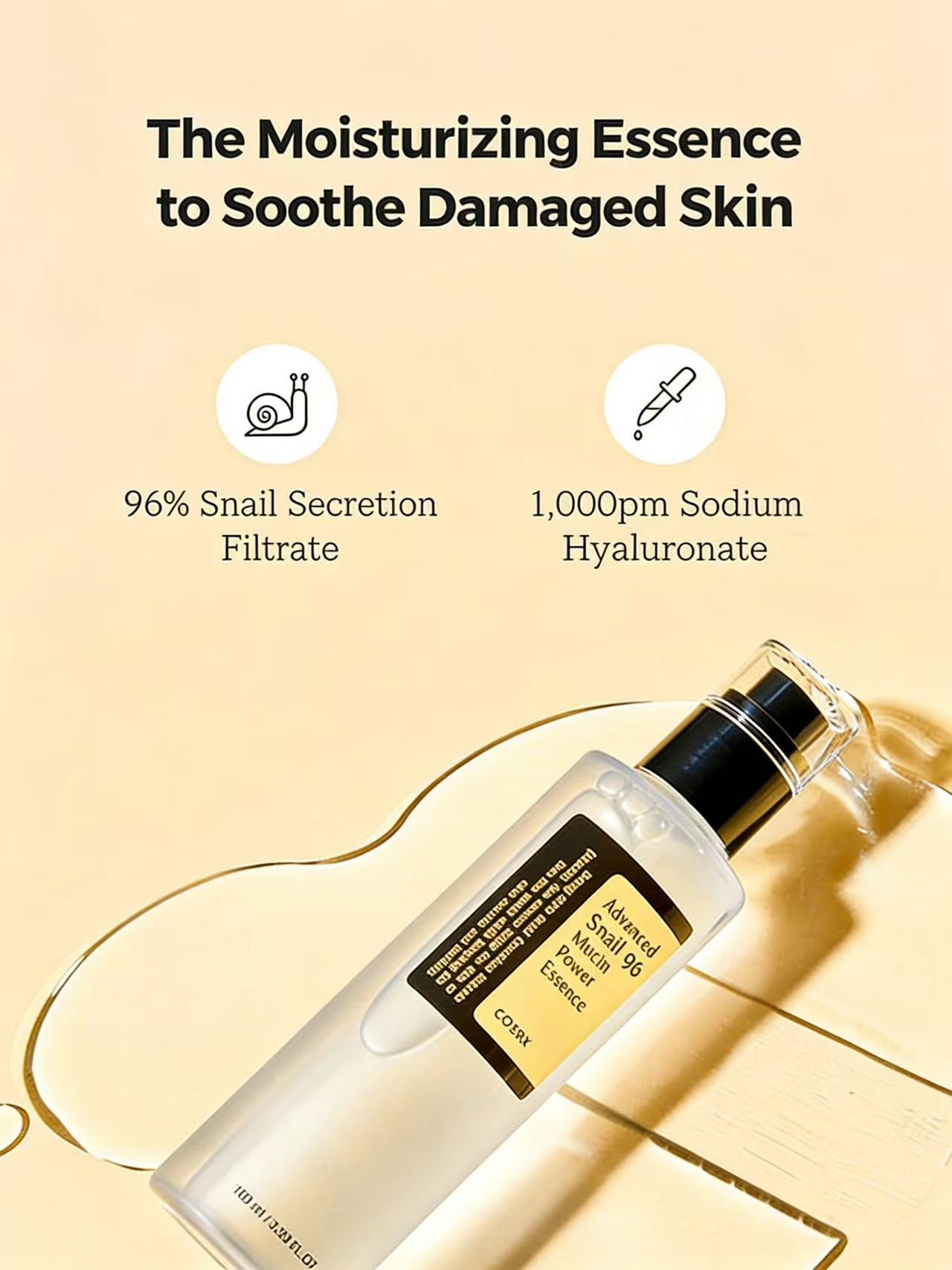 Advanced Snail 96% Mucin Power Essence 2ea