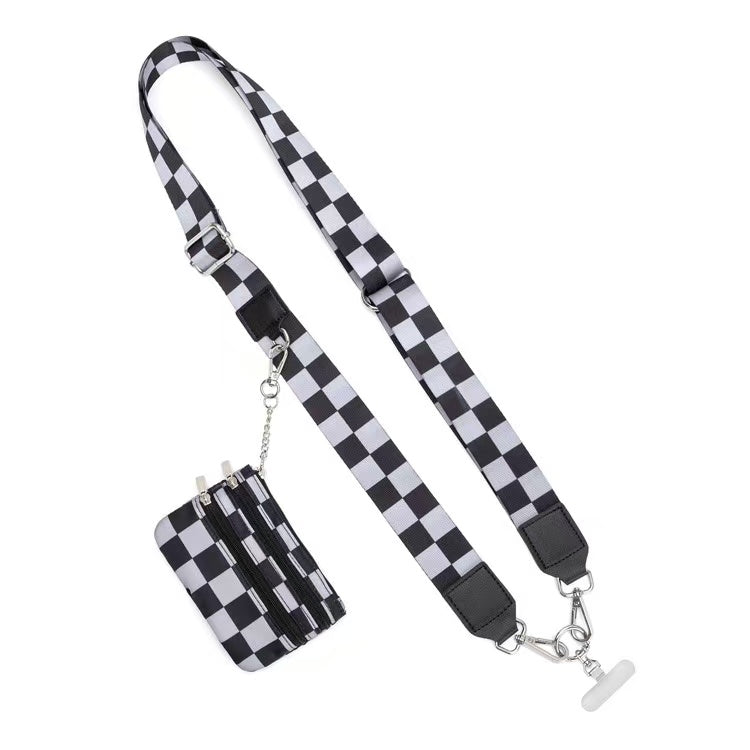 Adjustable Phone Lanyard -Fits All Phone Cases, ID Cards, Credit Cards, Passes, Water Bottle Holders, and Bags. Minimalist Nylon Design. Unisex.