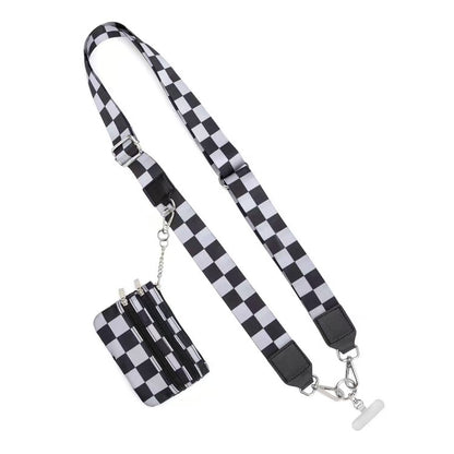 Adjustable Phone Lanyard -Fits All Phone Cases, ID Cards, Credit Cards, Passes, Water Bottle Holders, and Bags. Minimalist Nylon Design. Unisex.