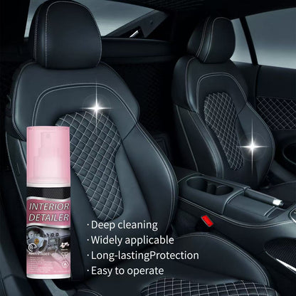 Car Interior Protectant Spray For Leahter and plastic One-Step Tire Shine Spray for Precise, Even Shine and Minimal Overspray ,100ml