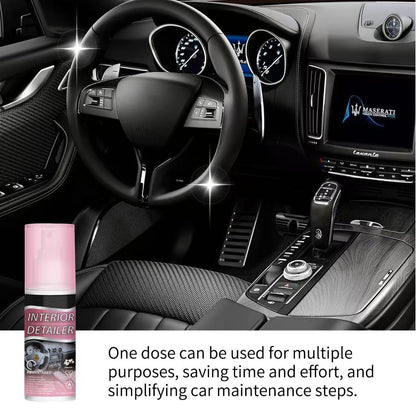 Car Interior Protectant Spray For Leahter and plastic One-Step Tire Shine Spray for Precise, Even Shine and Minimal Overspray ,100ml