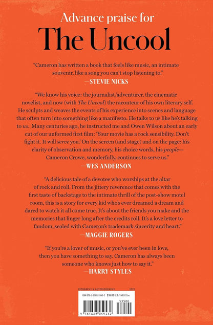 The Uncool: A Memoir