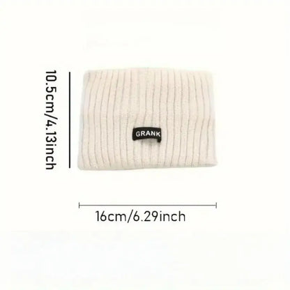 Women's Soft Elastic Hairband, Winter Warm Ear Cover, Comfortable Fit Plain Headband, Fashionable Daily & Formal Use