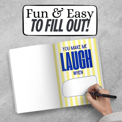 Just A Few Things I Love About You (Okay, A Lot). Romantic Couples Fill-In-The-Blank Gift Book. Love Letter Gift for Valentines Day, Anniversary, Birthday by LARKINROAD