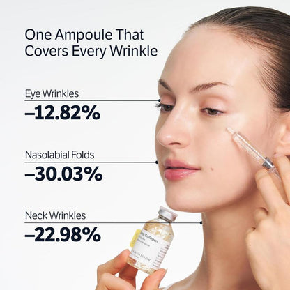 [Sungboon] Silk Lifting Peptide Ampoule | Wrinkle Care | Face-Lift at Home serum with Peptides & Deep Collagen | Plumping, Smooth, Anti aging  (30ml)