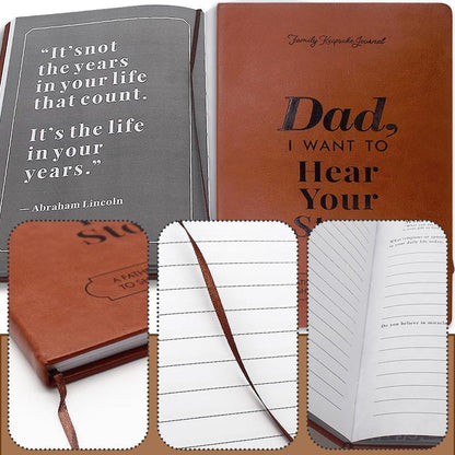 Mom and Dad, I want to hear your stories, guide meaningful diaries, write different stories, and be a New Year's gift for Mom and Dad- Diary