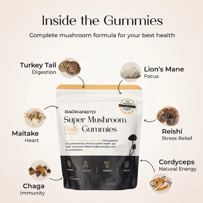 Super Mushroom Daily Gummies