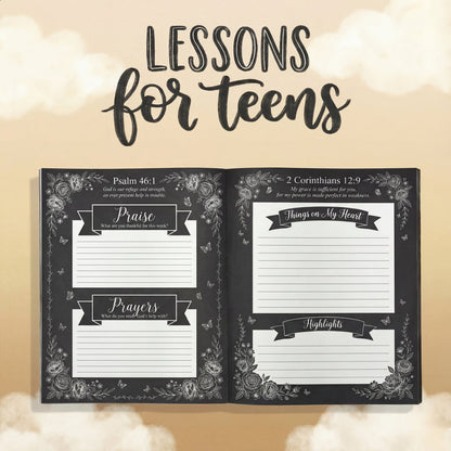 52 Week Devotional & Guided Prayer Journal for Teen Girls | A Year of Faith & Reflection