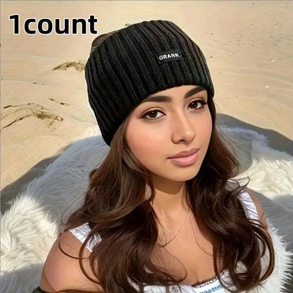 Women's Soft Elastic Hairband, Winter Warm Ear Cover, Comfortable Fit Plain Headband, Fashionable Daily & Formal Use