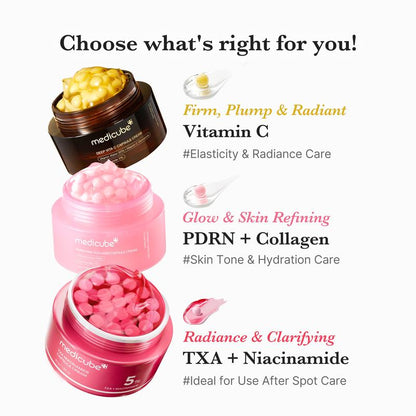 Capsule Creams for Uneven Skin Tone, Glow Hydration, Korean Skincare, Keep-beauty