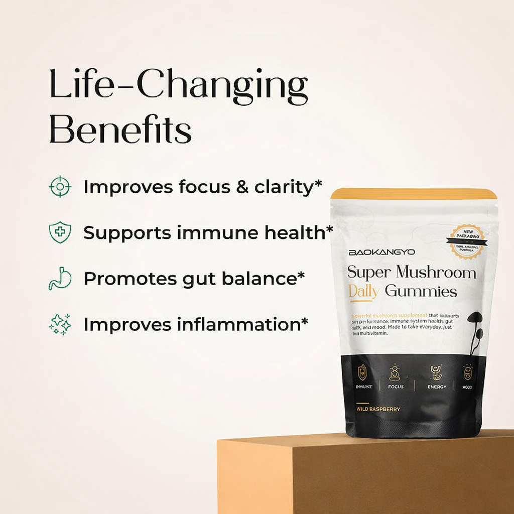 Super Mushroom Daily Gummies