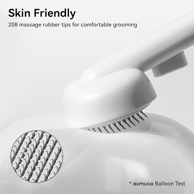 Cat Brush for Shedding, Cat Brushes for Indoor Cats, Cat Brush for Long or Short Haired Cats, Cat Grooming Brush Cat Comb for Kitten Rabbit Massage Removes Loose Fur