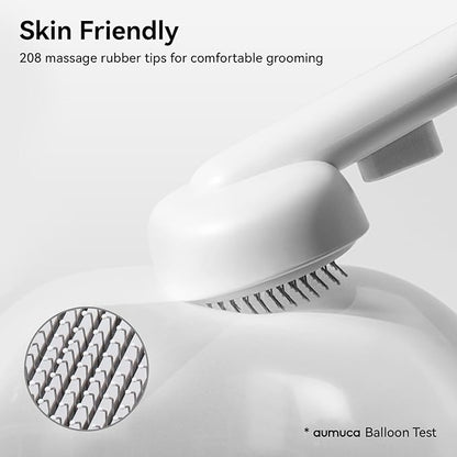 Cat Brush for Shedding, Cat Brushes for Indoor Cats, Cat Brush for Long or Short Haired Cats, Cat Grooming Brush Cat Comb for Kitten Rabbit Massage Removes Loose Fur