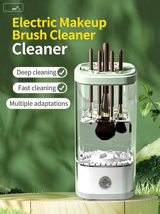 Automatic Makeup Brush Cleaner & Dryer: Electric Lazy Tool for Cleaning Brushes & Puffs (New Model)