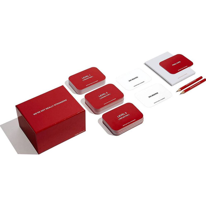 We're Not Really Strangers, an Interactive Adult Card Game and Icebreaker, 150 Cards, for 2 to 6 People