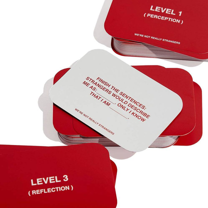 We're Not Really Strangers, an Interactive Adult Card Game and Icebreaker, 150 Cards, for 2 to 6 People