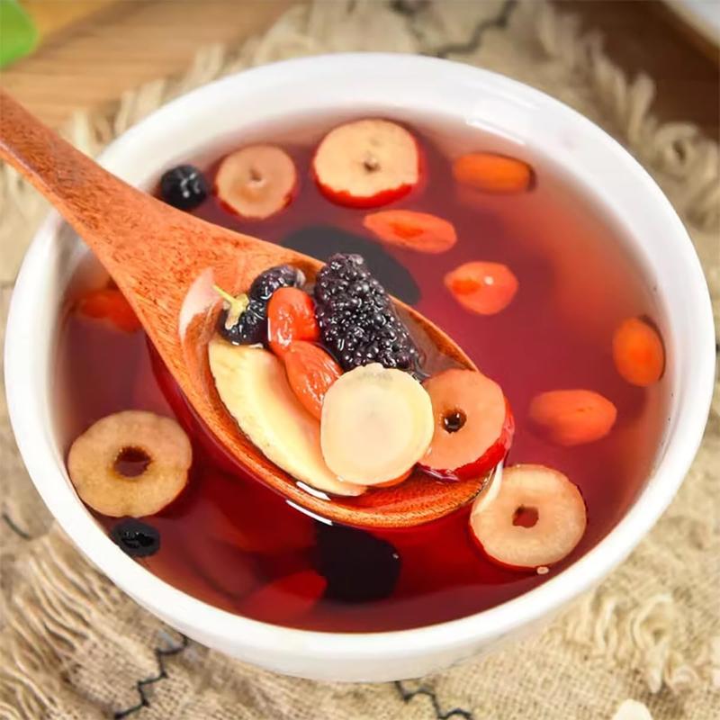 Ginseng Five Treasures Tea | Liver and Kidney Nourishing Vitality Tea | Natural Health Gift Box | Christmas Gift