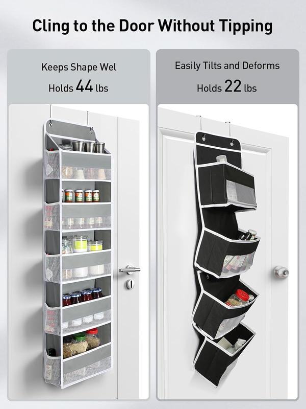 Over-the-Door Organizer | Hanging Storage Bag for Bedroom/Bathroom/Apartments/Dorms | Premium Non-Woven | No Tools | Back to School Must Hav