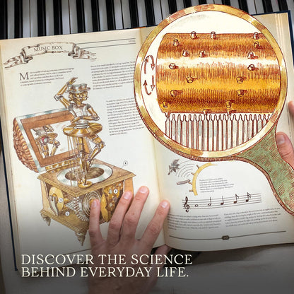 The Book. The Ultimate Guide to Rebuilding a Civilization - Inspirational Science Books for Adults - Unique Artifact - Knowledge Encyclopedia with Over 400 Pages of Detailed & Catchy Illustrations