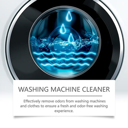 Washing Machine Cleaner Descaler 24 Pack - Deep Cleaning Tablets For HE Front Loader Top Load Washer Deodorizer, Inside Drum And Laundry Seal