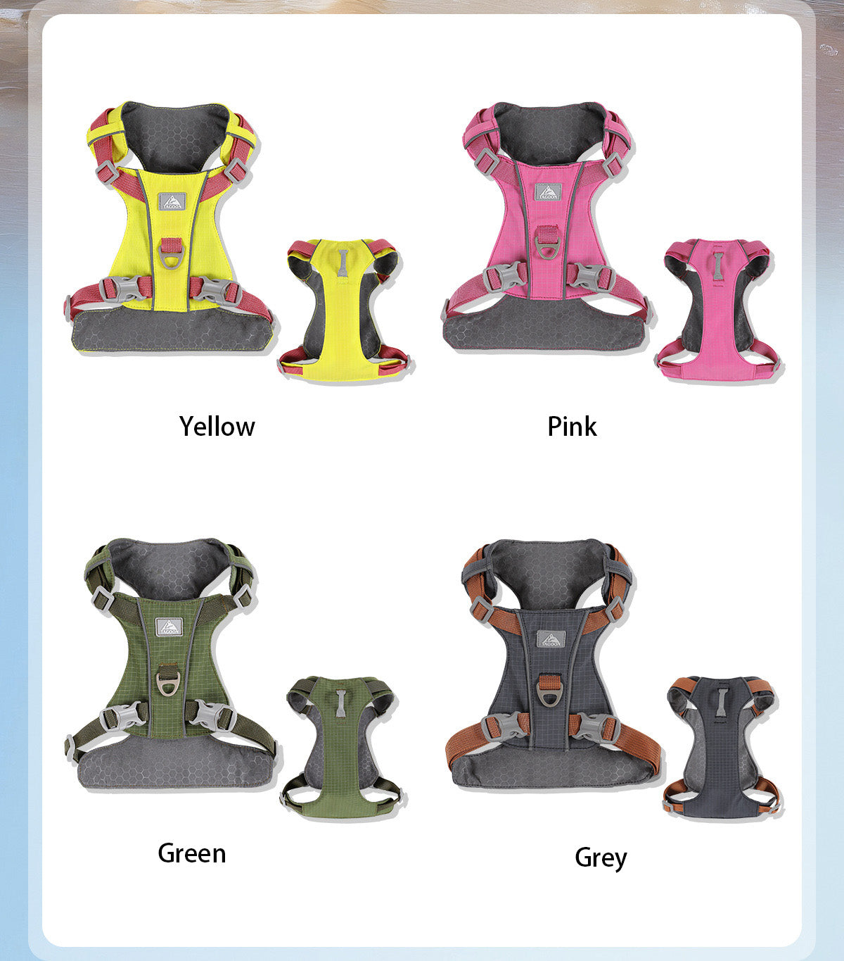 Dog leash and harness set, anti-escape and breathable, suitable for small and medium-sized dogs, with an extendable leash.