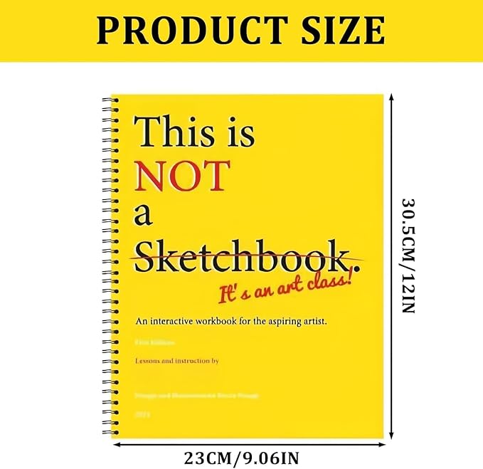 This is Not a Sketchbook, It's an Art Class by Lauren Horn