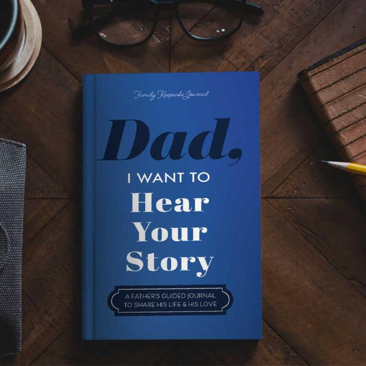 Dad, I Want to Hear Your Story - The Gift Your Dad Will Love! Father's Day Journal Share His Personal Story Workbook Diaries