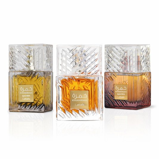 Lattafa Khamrah Dukhan for Unisex Eau de Parfum Spray, 3.4 Ounce / 100 ml