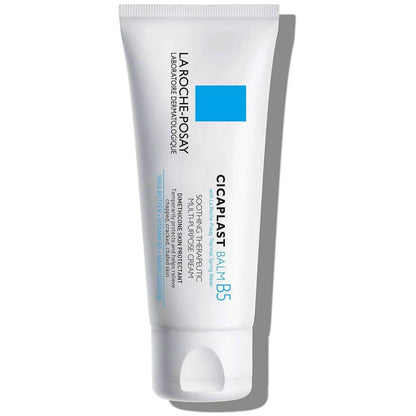 La Roche-Posay Cicaplast Balm B5,Healing Ointment and SoothingTherapeutic Multi Purpose Cream forDry & Irritated Skin, Body and HandBalm, Baby Safe, Fragrance Free  3.38 oz. (100 ml)