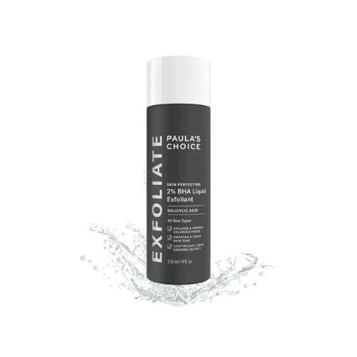 Paula's Choice SKIN PERFECTING 2% Salicylic Acid Liquid Exfoliant, Facial Polish for Enlarged Pores, Wrinkles & Fine Lines, Suitable for Blackhead-Prone Skin, Fragrance-Free 118ML